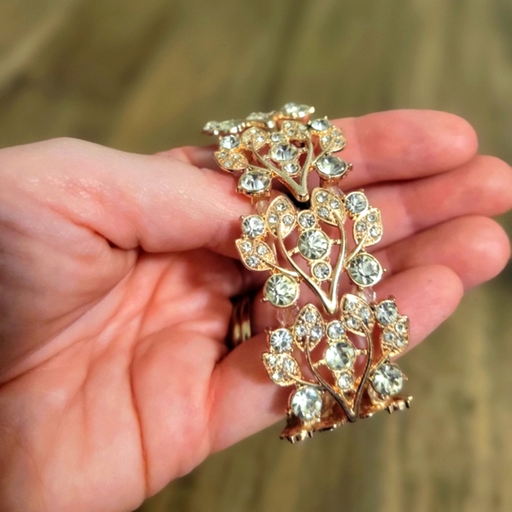 BLUSH For Her - Beautiful Rose Gold Cuff Bracelet